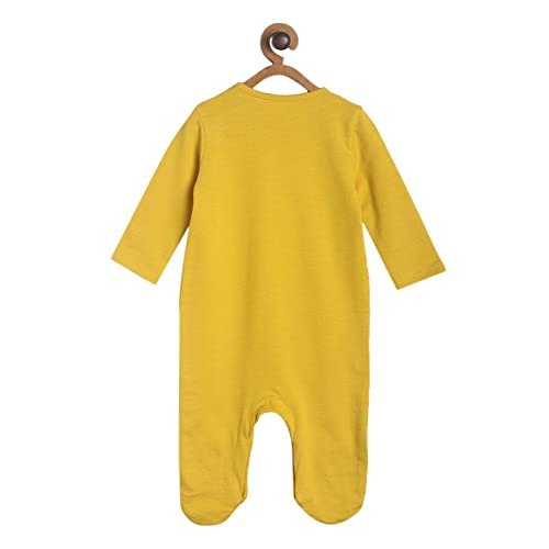 Image of miniklub Boys Off-White Printed Sleepsuit