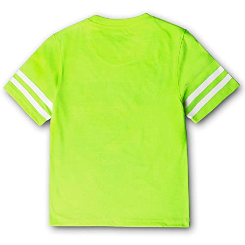 Image of Kidsville Peanuts Printed Regular Fit Green Cotton Boy's T-Shirt
