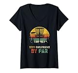 Photo Gallery donna miglior fidanzata disco golf gf frisbees disco golfista golf maglietta con collo a v Photo Gallery donna miglior fidanzata disco golf gf frisbees disco golfista golf maglietta con collo a v