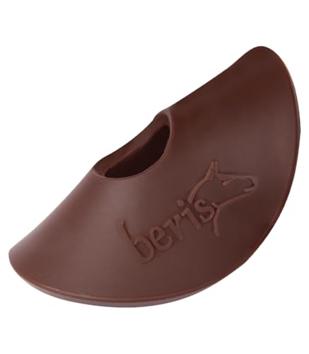 Beris Paire de rondelles de dentition en gel Marron