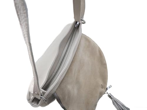 Arte Lisanti Sac en cuir peint à la main – DOUX AMOUREUX… HOMMAGE À PEYNET – en bandoulière, idée cadeau, artisanat italien, Made in Italy, cuir véritable, tote bag, élégant de haute qualité, Arte – vue 6