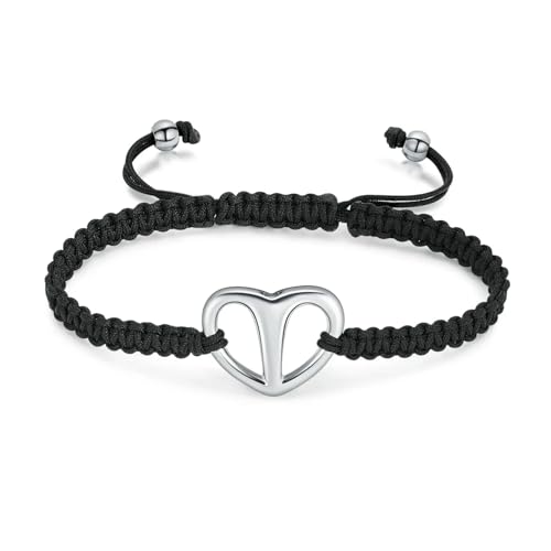 Bijoux d'urne commémorative cœur, cadeau de deuil mixte