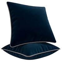 Fodere Cuscino Oxford In Velluto - Verde/Camel 50x50 Cm - Foto 7