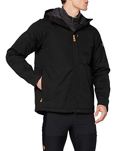 Fjällräven Herren Jacke Kiruna Padded, Black, XL, 82247-550