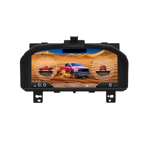 LCDデジタルクラスターダッシュボードパネル Dodge Ram 1500 2500 3500 2009-2012 スピードメータースクリーン バーチャルインストルメントクラスター バーチャル