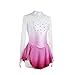 ZYDANC B,L,Handmade Girls' Ice Skating Dress Outfits Women's Gymnastics Competition Costume Figure Ice Skating Dresses
