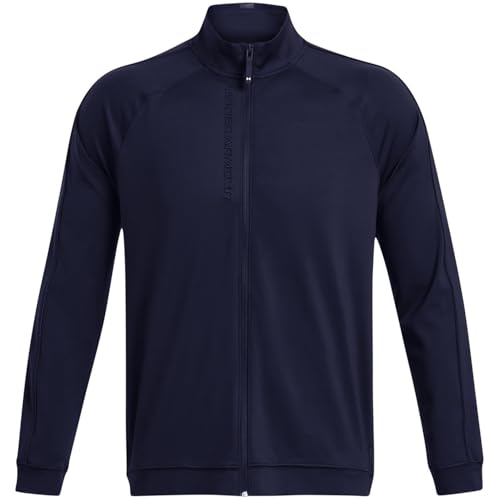 Chaqueta de cremallera completa Under Armour Storm Midlayer para hombre en color azul marino talla S