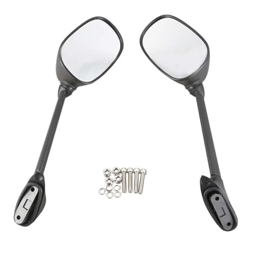 Espejos retrovisores negros de repuesto para moto T-MAX 500 XP 2