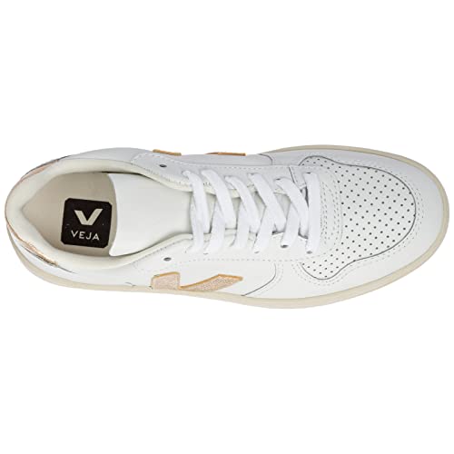 Image of Veja Women V-10 Sneakers Extra White - Platine 6 US