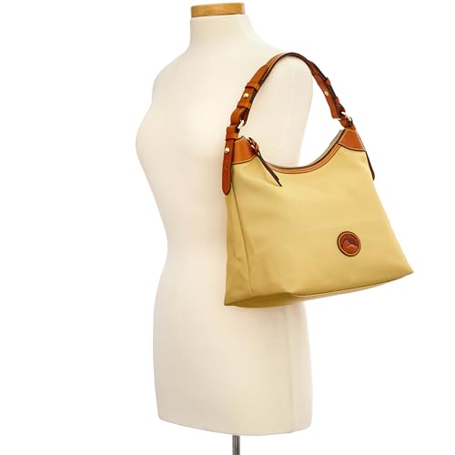 Image of Dooney & Bourke Shoulder Bags for Women, Nylon Bag with Removable Adjustable Leather Handle