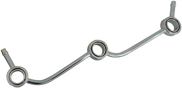 Fuel Overflow Return Pipe 15862-42502 15862-42500 for Kubota D722 D782 Tractor B7300 B7400 B7410 BX1800D Garden Tractor GL11000 G1700 GR2110 GF1800 Mower ZD1011 ZD18 Excavator U15 Fuel Rail