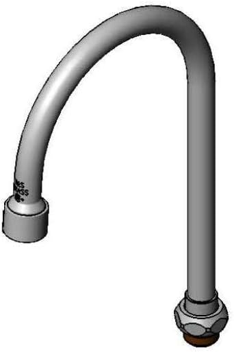 Swivel Gooseneck, 1.2 GPM VR Aerator, 5-3/4" Spread, 10-5/16" Height, 5-7/8" Clearance