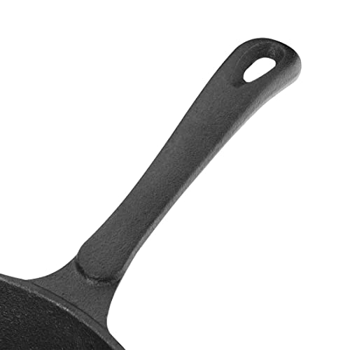 Vogue Cast Iron Skillet Frying Pan, Round, 25cm / 10 inch - All Hobs Including Induction M655 - Image 4