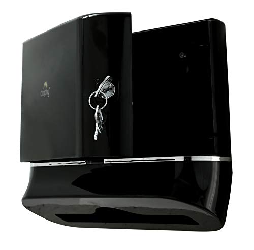 Image of Dolphy Multifold Mini Hand Towel Paper Dispenser Black