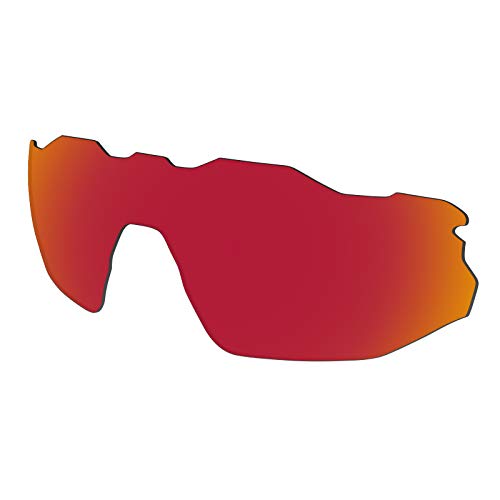 Image of Red Mirror Radar EV Advancer Lenses & Earsocks Replacement for Oakley Sunglass OO9442 Polarized