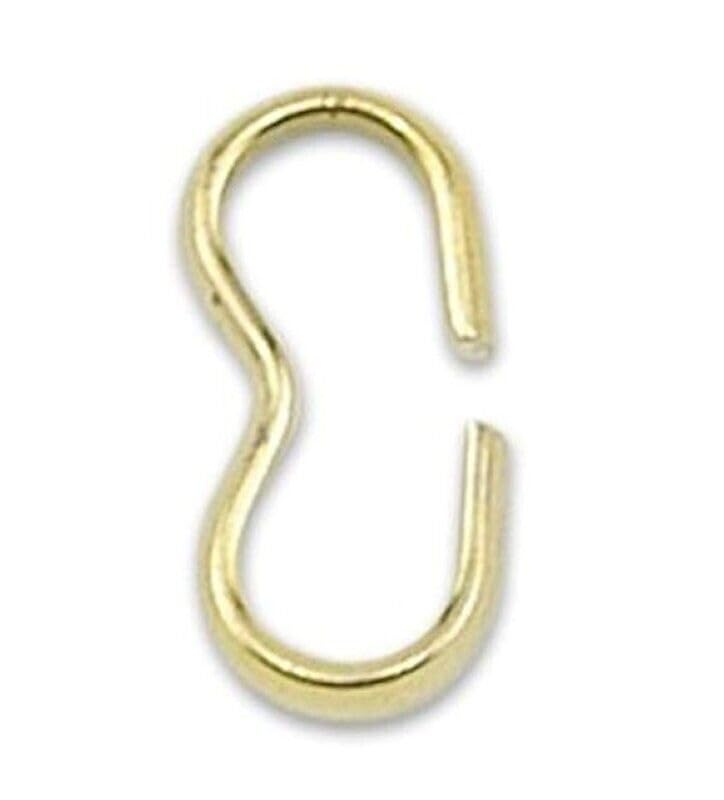 Quick Link, 42 Large 4x9mm Gold Plated to Connect Links for Chain & More *