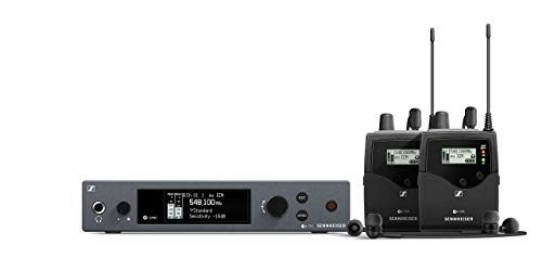 ew IEM G4-Twin Wireless Monitor System Kit (A1: 470 to 516 MHz) (Renewed)