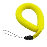Floating Wrist Strap for Cameras – Waterproof Wrist Lanyard for GoPro, Action Cameras, Smartphones & Waterproof Cases(Yellow)