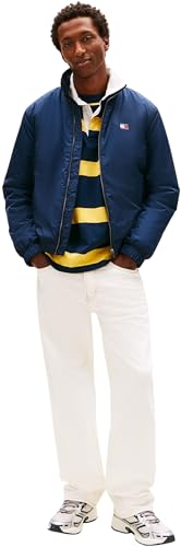 Tommy Jeans Herren Tjm Essential Padded Jacket Ext Dm0dm21936 Pufferjacke, BLUE (Dark Night Navy), XS EU – Ansicht 5