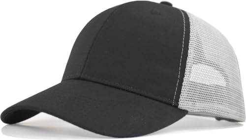 Image of TSSGBL Classic Plain Baseball Cap, Small /M-L /XL-3XL Big Head Fit, Unisex Adjustable Cotton Structured Golf Dad Hat
