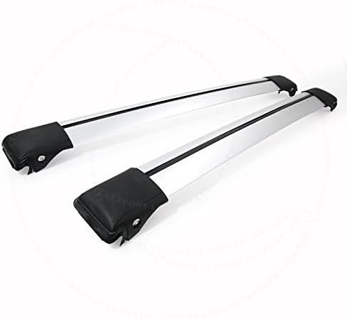 Roof Rack Cross Bars for 05-09 Saab 9-7x Top Rail Lower Profile Aluminum Cargo Carrier A...