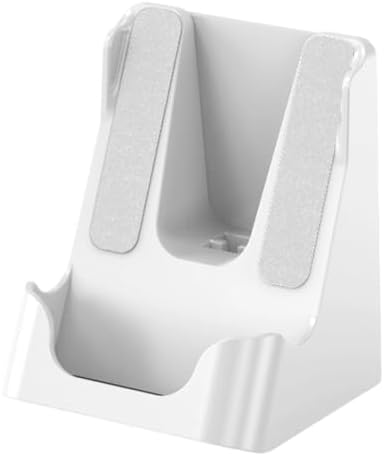 SEEXDDT ABS Display Shelf with Adhesive and Screw Installation for Computer Desk Organization Wall Mounted Holder - 5