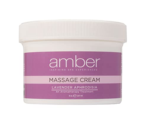 Amber Massage & Body Lavender Massage Cream 8 oz.