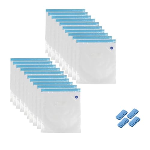 Ressm Printer Consumables Vacuum Bags 30x34 cm for 3D Printer Filament Reusable Vacuum Compression Storage Bags