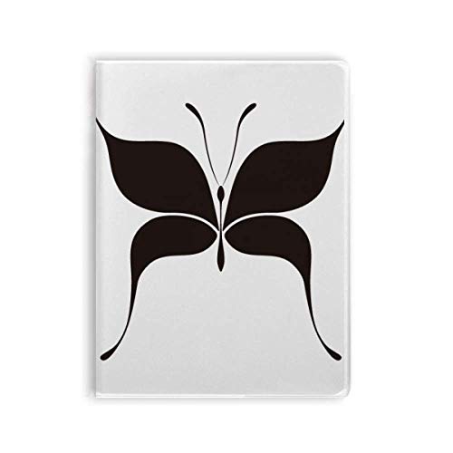Carnet de notes papillon noir pour vos projets créatifs et vos séances de journal de bord