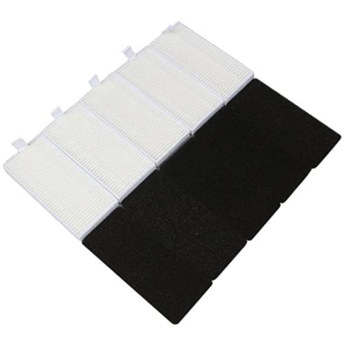 NA 5 Sets Aspirador filtro esponja para IKOHS NETBOT S15 robótico Partes de aspirador Accesorios piezas, Negro Y Blanco.