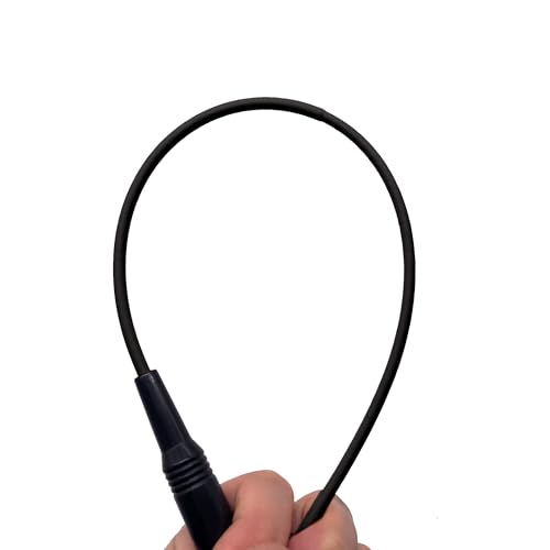 Extended Long Range Flexible Receiver Antenna for Garmin GPS handhed Alpha 300 300i 100 200 200i Astro 220 320 430, for Garmin Alpha Accessories (Black)