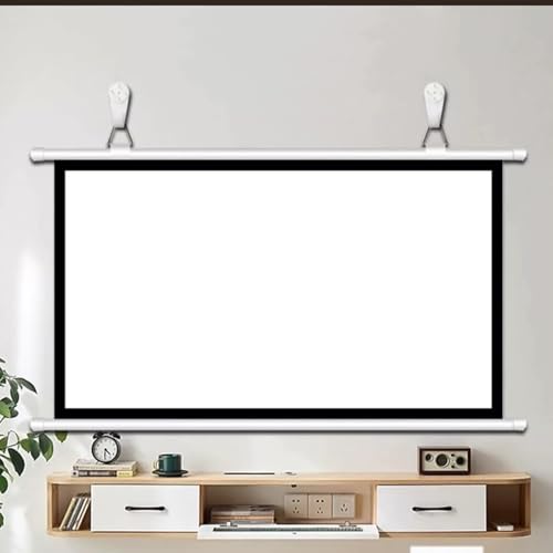 Pantalla manual para proyector de 30 a 72 pulgadas