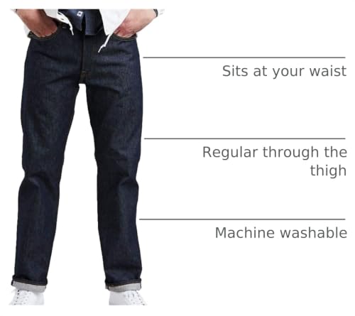 Image of Levi's Men's 501 Original Fit Jeans (Also Available in Big & Tall)