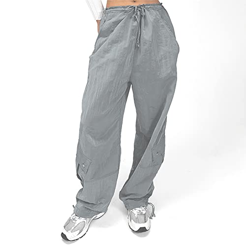 Cotton Linen Pants For Men Cotton Linen Pants Casual Loose Elastic Waist Beach Pant Bohemian Belted Trousers Grey #TOP1