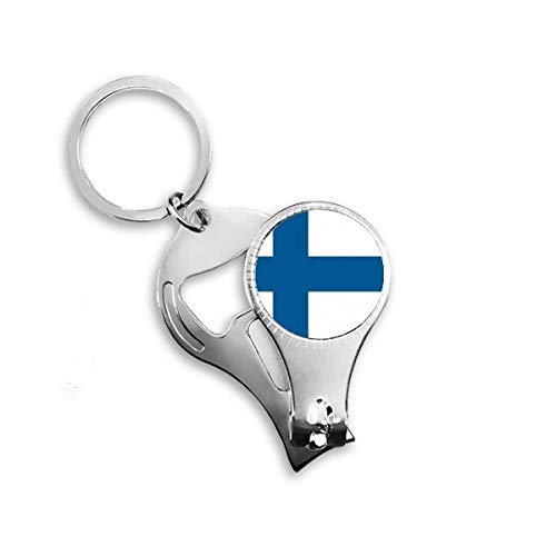 Porte-clés décapsuleur Finlande compact pour ouvrir vos bouteilles facilement