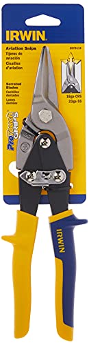 Irwin Aviation Snip, Aviation Snip, Straight (2073113), 9-1/2" (241 Mm) #TOP3