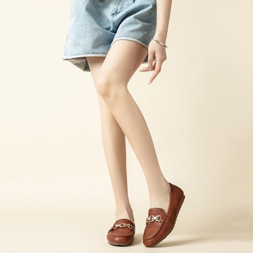 Image of Cvistpieo Loafers for Women Business Casual Shoes Comfortable & Lightweight Penny Loafers Slip On Work Flats