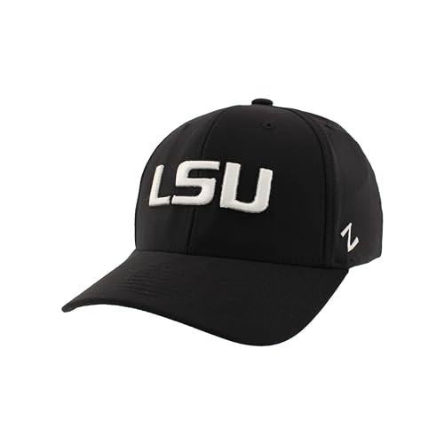 LSU Tigers NCAA Officially Licensed Hat Fitted Hype Black, Medium