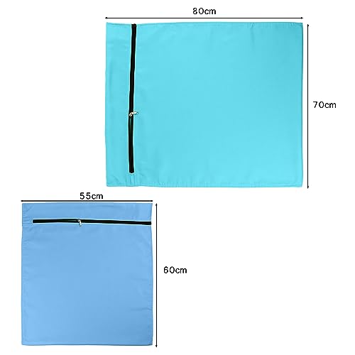 eROOSY 2 Stück Wäschesäcke für Haustiere, Wäschesack für Haustierkleidung, Wäschesack für Hunde und Katze Handtücher, Decken, Spielzeug