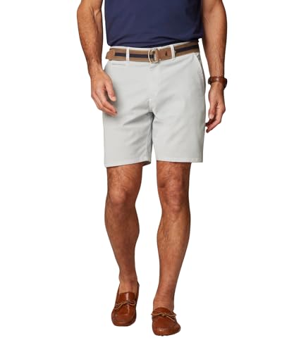 johnnie-O Nassau Cotton Blend Shorts Chrome / 8/35
