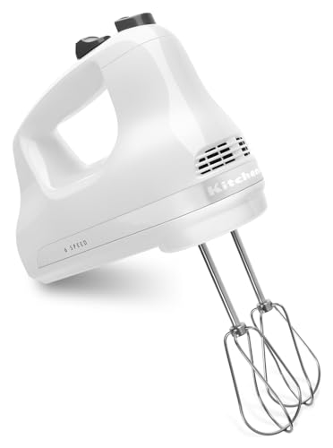 Comparison: Best Recipes For Kitchenaid Mixer 11 KitchenAid 5 Ultra Power Speed Hand Mixer - KHM512, White