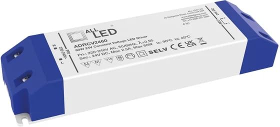 ALL LED 24V 60W Non-Dimmable Constant Voltage LED Driver IP20