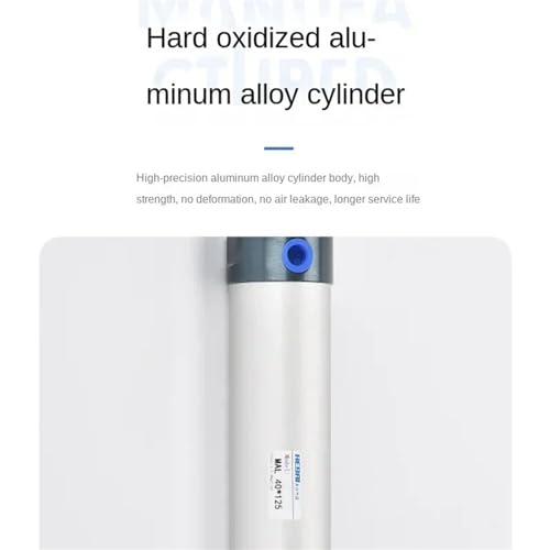 Mini cilindro de aire MAL comprimido doble de 25mm para automatización 4