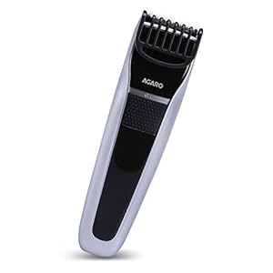 AGARO MT 5001 Beard Trimmer for Men, 50min Run Time, USB Charging, Fast Charge, Rechargeable Battery