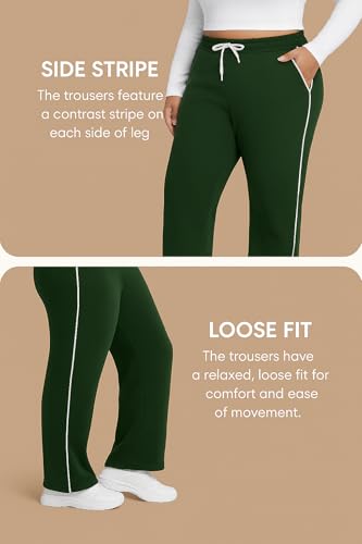 Image of SAKHWALA Women's Track Pants | Plus Size Trackpants for Women | Stylish Gym & Yoga Pants | Striped Lounge Wear | Loose Fit Joggers | Casual Pyjamas