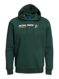 JACK & JONES Jornate-Sudadera con Capucha, Trekking Green, M para Hombre
