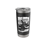 Outlaws, Bonnie Parker and Clyde Barrow Stainless Steel Insulated Tumbler