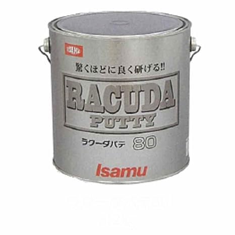 Amazon.co.jp: イサム塗料 ラクーダパテ80 3kg 鈑金・厚付けパテ パテ