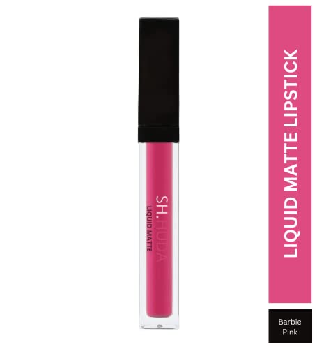 Image of Pink Liquid Matte Lipsticks for Women - Matte Finish, 12Hr Wear, Non-Sticky and Non-Drying Waterproof Lipstick