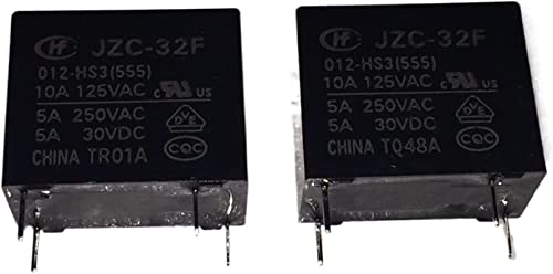 Relais JZC-32F-012-HS de rechange 12V 5A pour réparer vos cartes électroniques défectueuses